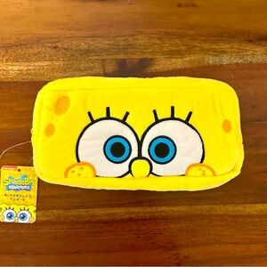 Nickelodeon SpongeBob SquarePants Yellow Plush Pouch